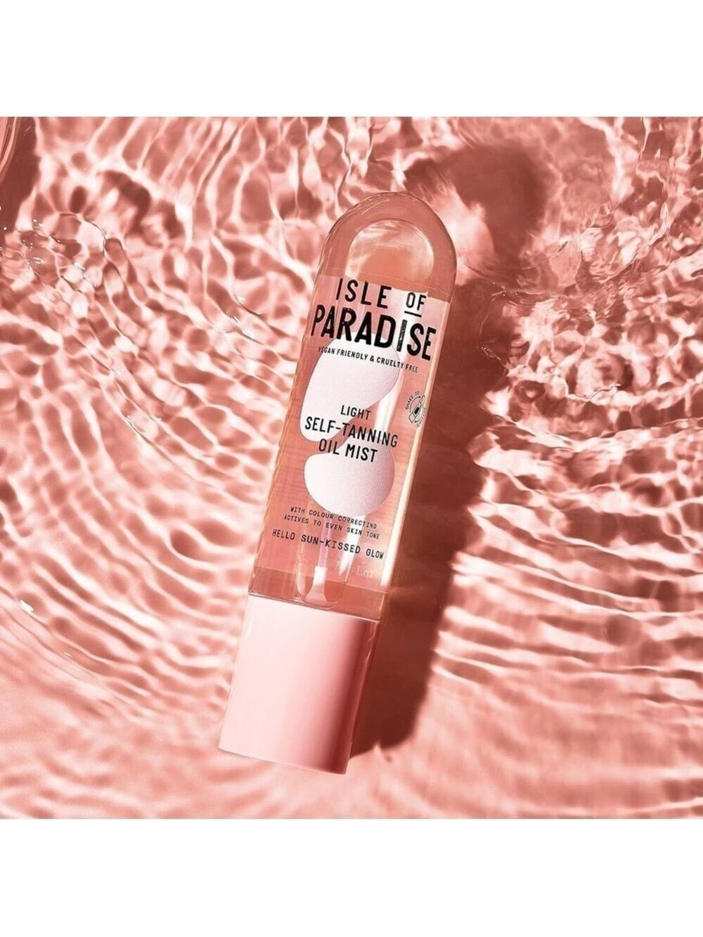 Isle of Paradise Self Tanning Oil Mist, Light